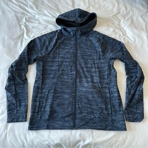 Lululemon blue patterned Zip-Up Hoodie